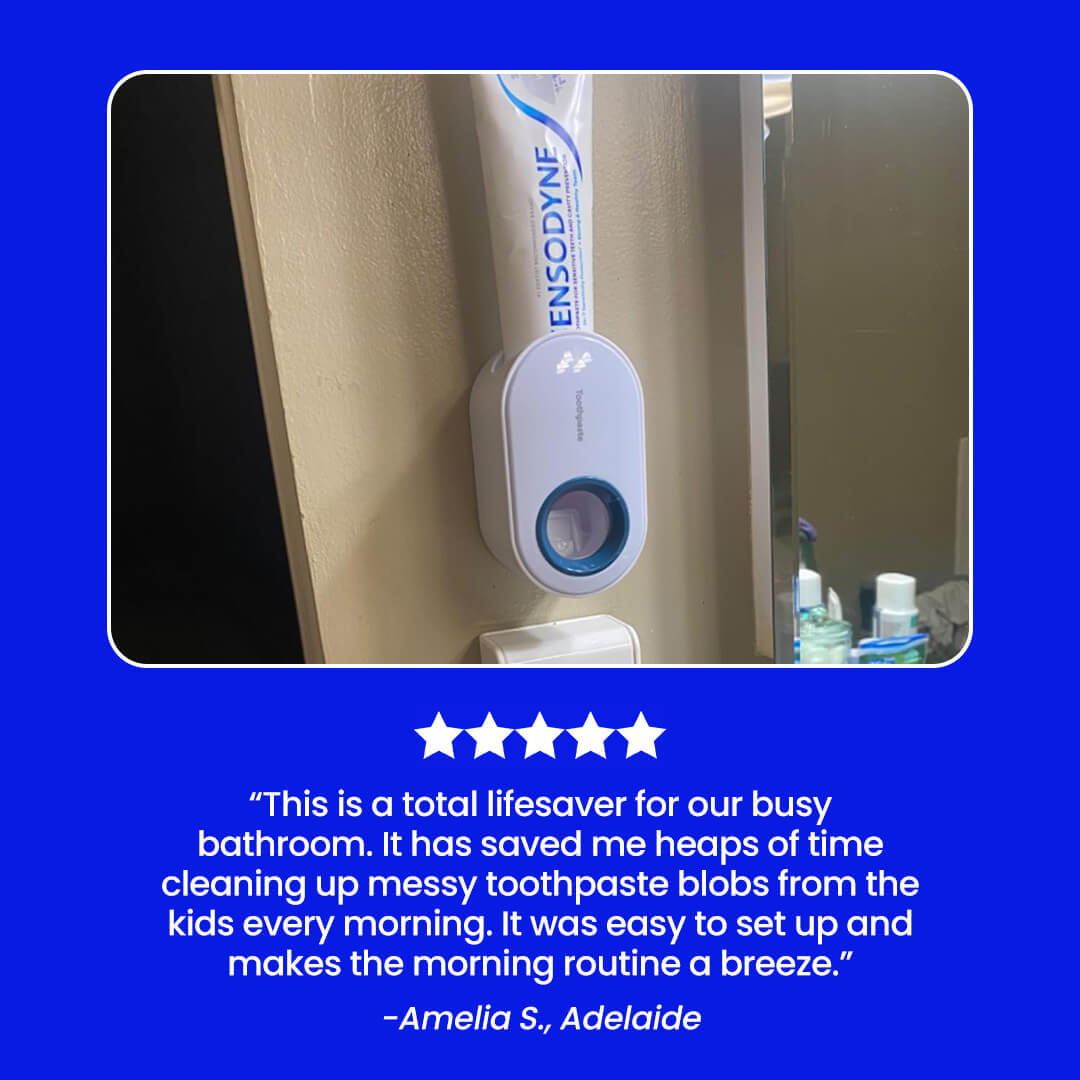 MilkyGlow™ Automatic Toothpaste Dispenser