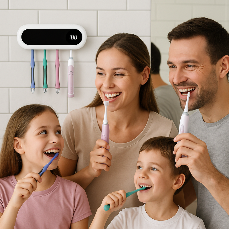 MilkyGlow™ Premium Toothbrush Sanitiser