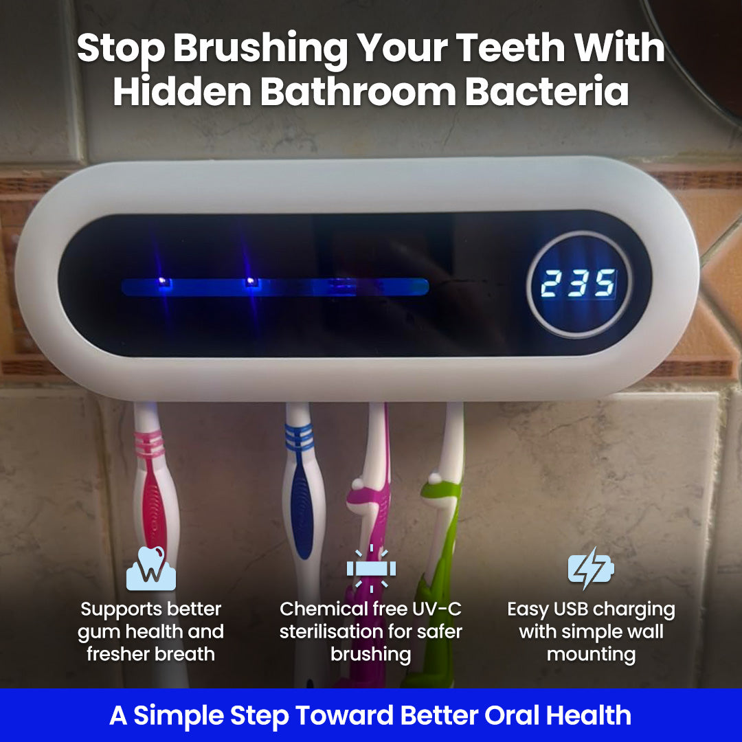 MilkyGlow™ Premium Toothbrush Sanitiser
