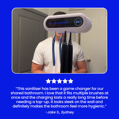 MilkyGlow™ Premium Toothbrush Sanitiser