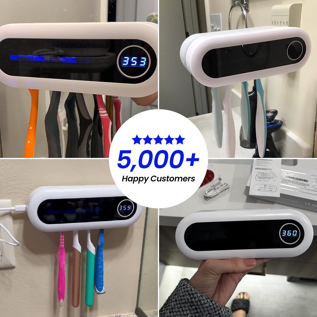 MilkyGlow™ Premium Toothbrush Sanitiser