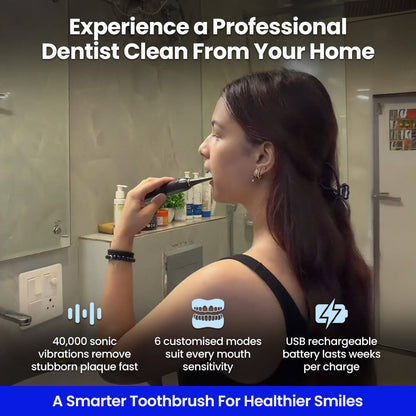 MilkyGlow™ SonicLuxe Electric Toothbrush