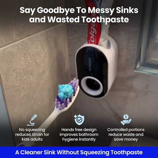 MilkyGlow™ Beam Automatic Toothpaste Dispenser