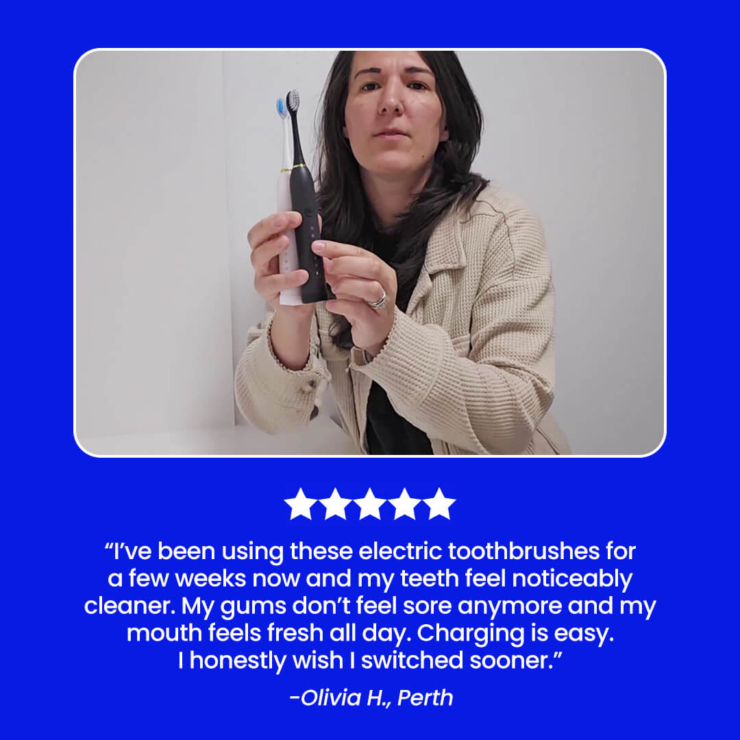 MilkyGlow™ SonicLuxe Electric Toothbrush