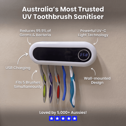 MilkyGlow™ Premium Toothbrush Sanitiser